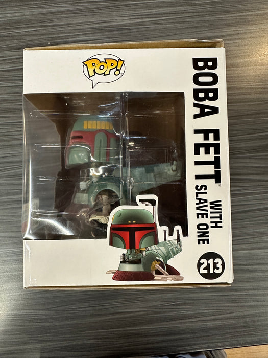 Funko POP! Star Wars: Boba Fett With Slave One (2017 NYCC)(Damaged Box) #213