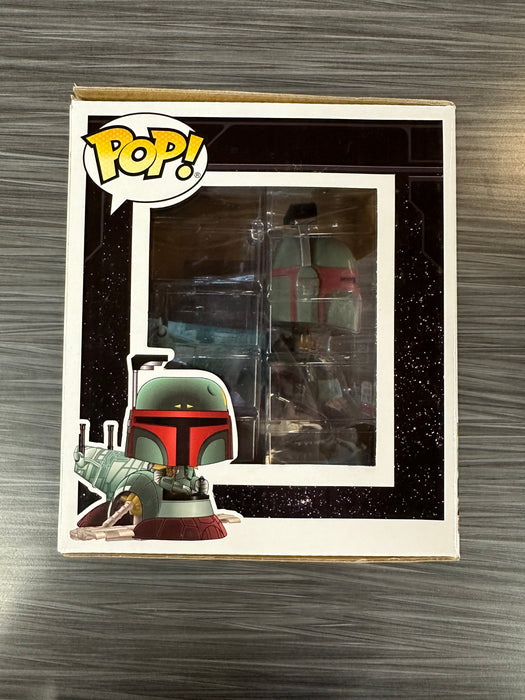 Funko POP! Star Wars: Boba Fett With Slave One (2017 NYCC)(Damaged Box) #213