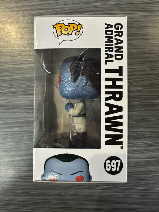 Funko POP! Star Wars: Grand Admiral Thrawn (Diamond)(2024 SDCC)(3000 PCS)(Damaged Box) #697