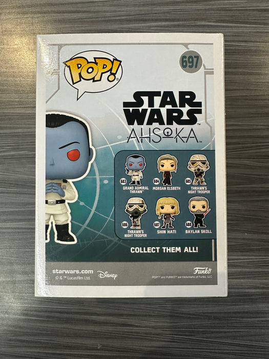 Funko POP! Star Wars: Grand Admiral Thrawn (Diamond)(2024 SDCC)(3000 PCS)(Damaged Box) #697