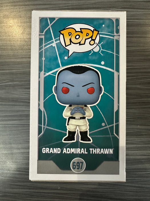 Funko POP! Star Wars: Grand Admiral Thrawn (Diamond)(2024 SDCC)(3000 PCS)(Damaged Box) #697