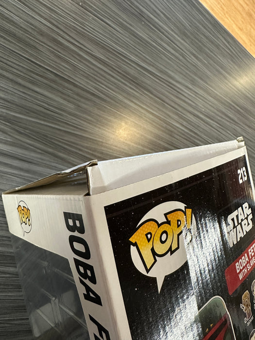 Funko POP! Star Wars: Boba Fett With Slave One (2017 NYCC)(Damaged Box) #213