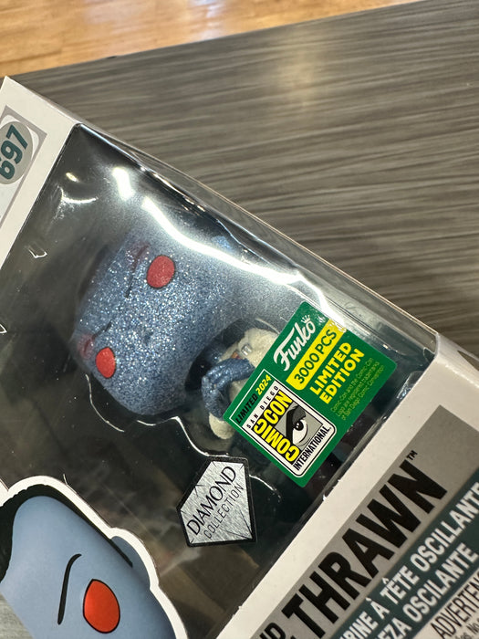 Funko POP! Star Wars: Grand Admiral Thrawn (Diamond)(2024 SDCC)(3000 PCS)(Damaged Box) #697