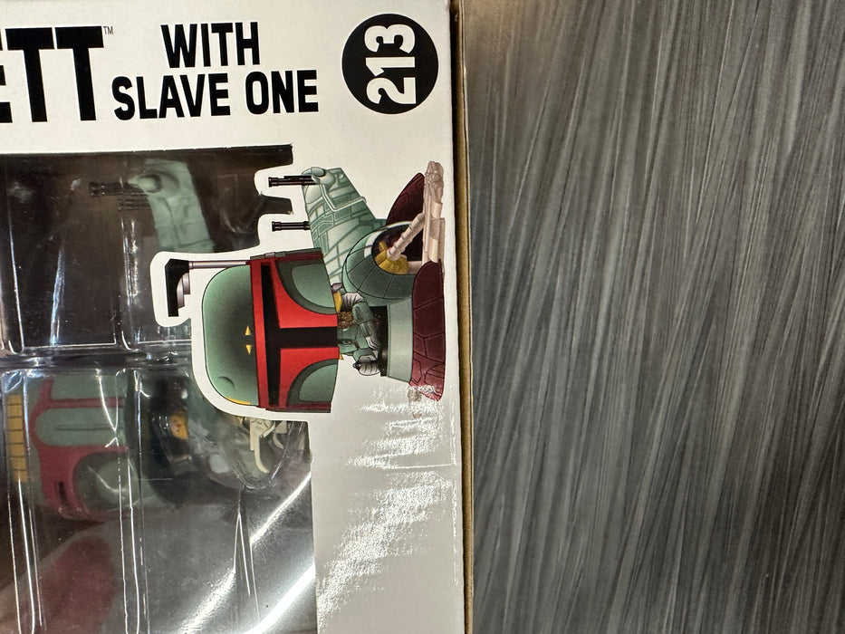 Funko POP! Star Wars: Boba Fett With Slave One (2017 NYCC)(Damaged Box) #213