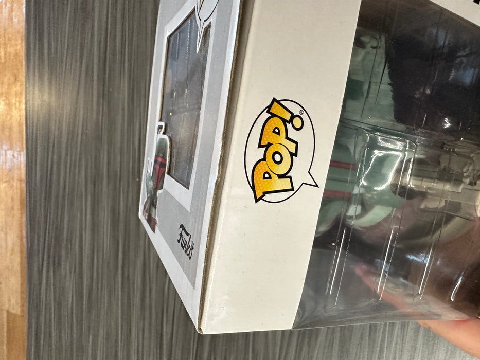 Funko POP! Star Wars: Boba Fett With Slave One (2017 NYCC)(Damaged Box) #213