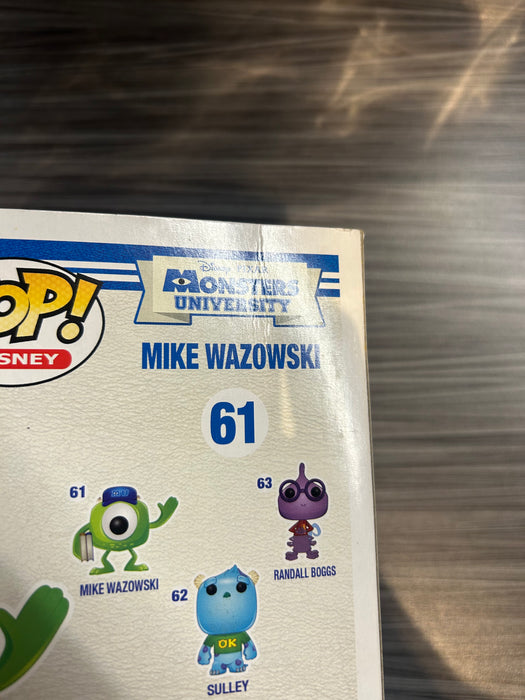 Funko POP! Disney: Monsters University - Mike Wazowski (2013 SDCC 480Pcs)(Damaged Box)  #61
