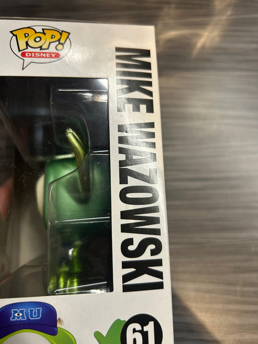Funko POP! Disney: Monsters University - Mike Wazowski (2013 SDCC 480Pcs)(Damaged Box)  #61