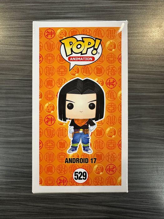 Funko POP! Animation: Dragonball Z - Android 17 (Signed/Chuck Huber/Beckett)(Damaged Box) #529
