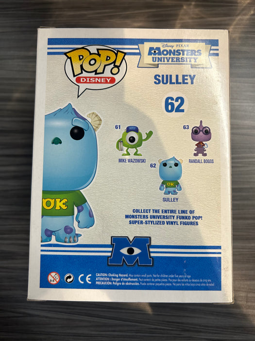 Funko POP! Disney: Monsters University - Sulley (2013 SDCC/480 PCS)(Damaged Box) #62