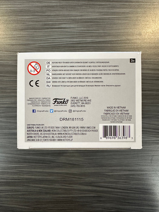 Funko POP! Animation: Dragonball Z - Android 17 (Signed/Chuck Huber/Beckett)(Damaged Box) #529