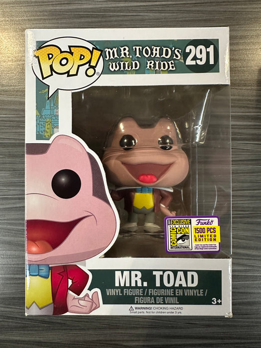 Funko POP! Mr. Toad's Wild Ride: Mr. Toad (2017 SDCC)(1500 PCS)(Damaged Box)[A] #291