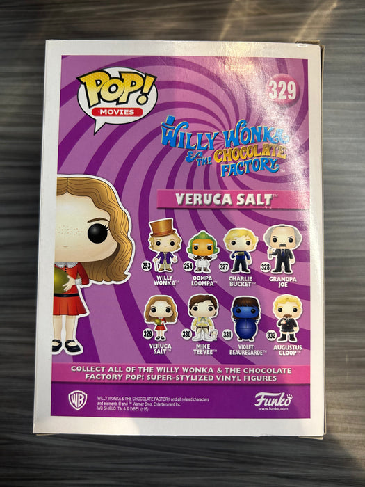 Funko POP! Movies: Willy Wonka & The Chocolate Factory - Veruca Salt (Damaged Box*) #329
