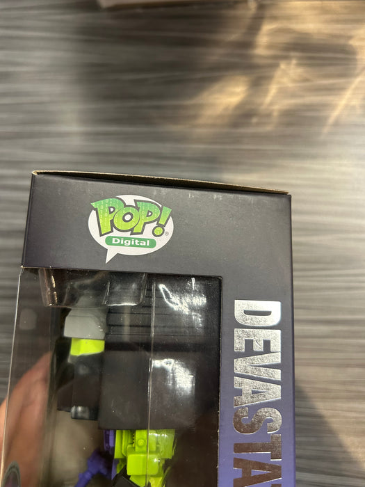 Funko POP! Digital: Transformers - Devastator (NFT Release)(1550 PCS)(Damaged Box)  #45