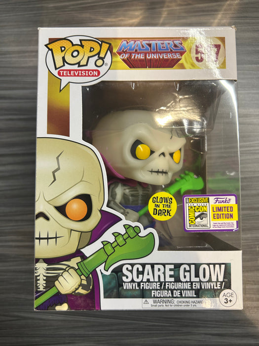 Funko POP! Television: Masters Of The Universe - Scare Glow (GiTD)(2017 SDCC)(Damaged Box) #517