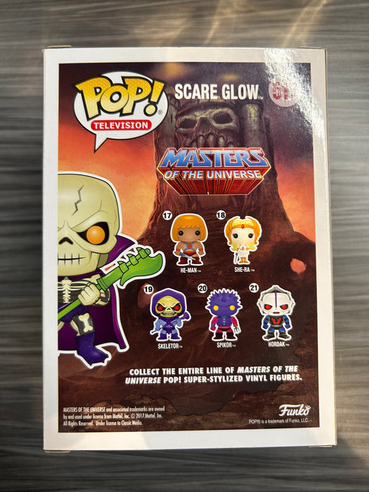 Funko POP! Television: Masters Of The Universe - Scare Glow (GiTD)(2017 SDCC)(Damaged Box) #517