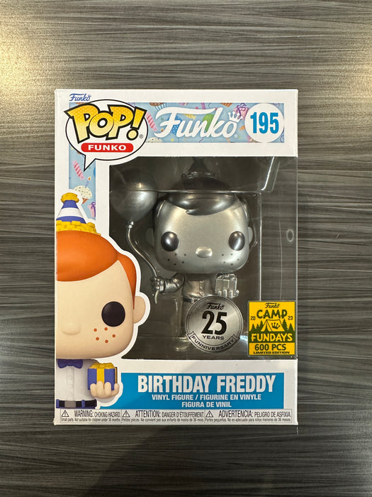 Funko POP! Birthday Freddy (25 Years)(2023 Camp Fundays)(600 PCS)(Damaged Box) #195