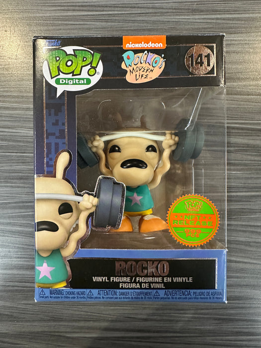 Funko POP! Digital: Rocko's Modern Life - Ed Big Head (NFT Release)(999 PCS)(Damaged Box) #141