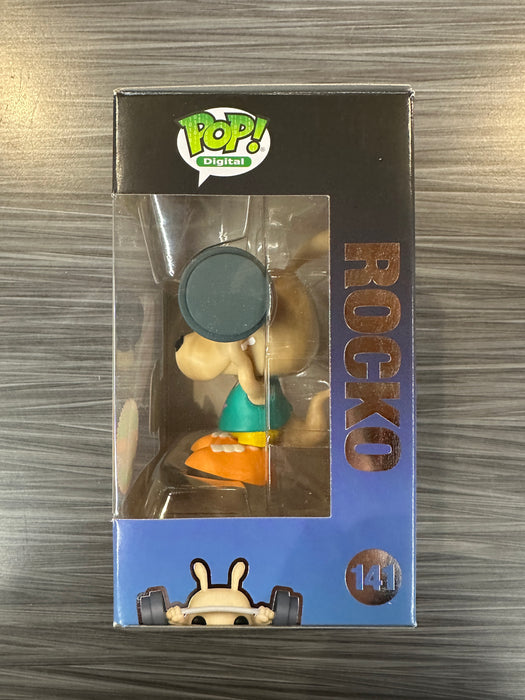 Funko POP! Digital: Rocko's Modern Life - Ed Big Head (NFT Release)(999 PCS)(Damaged Box) #141