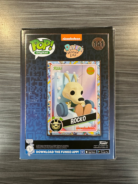 Funko POP! Digital: Rocko's Modern Life - Ed Big Head (NFT Release)(999 PCS)(Damaged Box) #141