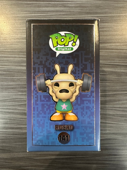 Funko POP! Digital: Rocko's Modern Life - Ed Big Head (NFT Release)(999 PCS)(Damaged Box) #141
