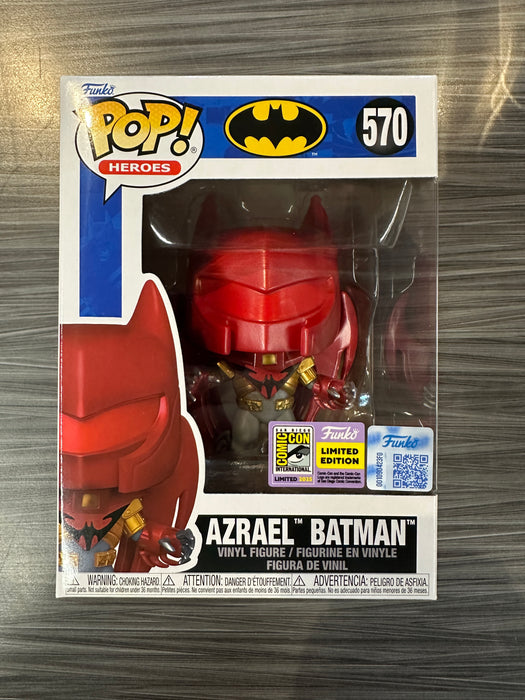 Funko POP! Heroes: Batman - Azrael Batman (2025 SDCC) #570