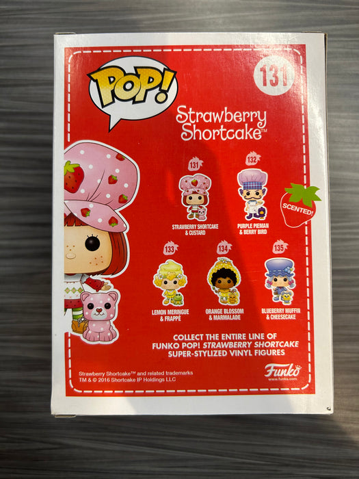 Funko POP! Strawberry Shortcake: Strawberry Shortcake & Custard (Scented)(Damaged Box) #131