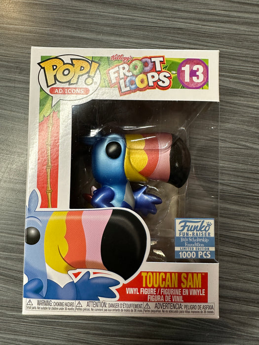 Funko POP! Ad Icons: Toucan Sam [Metallic](Funko)(1000PCS)(Damaged Box)[A] #13