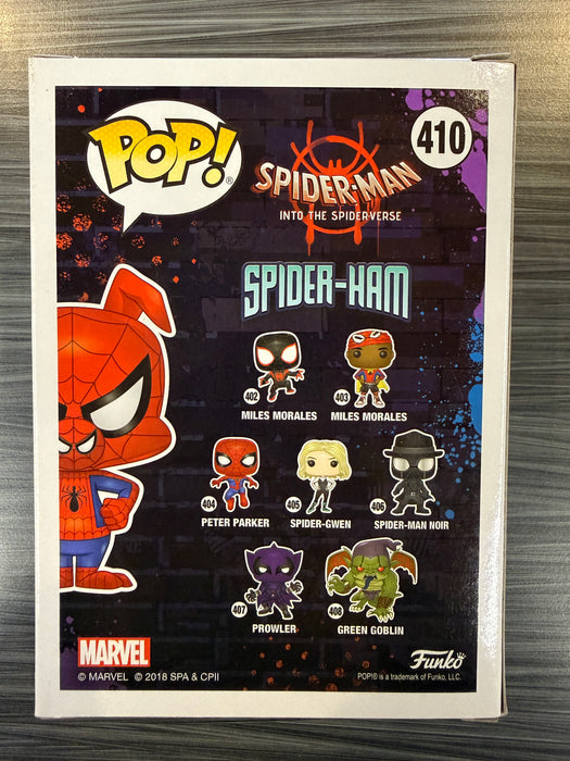 Funko POP! Spiderman Into the Spiderverse: Spider-Ham (Walgreens) #410