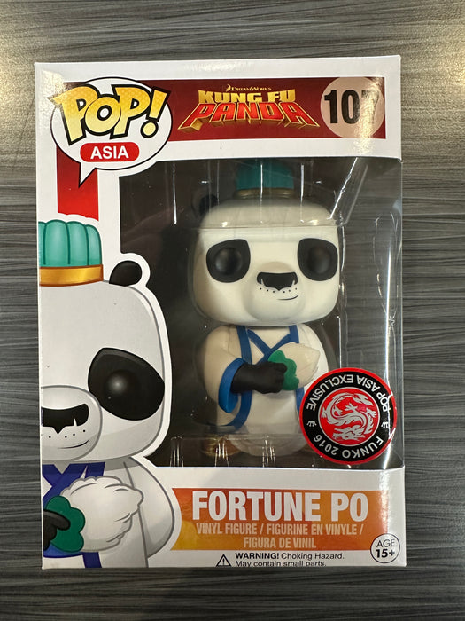 Funko POP! Asia: Kung Fu Panda - Fortune Po (Funko 2016 Asia Exclusive)(Damaged Box) #107