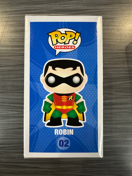 Funko POP! Heroes: DC Super Heroes - Robin (CHASE)(Damaged Box*) #02