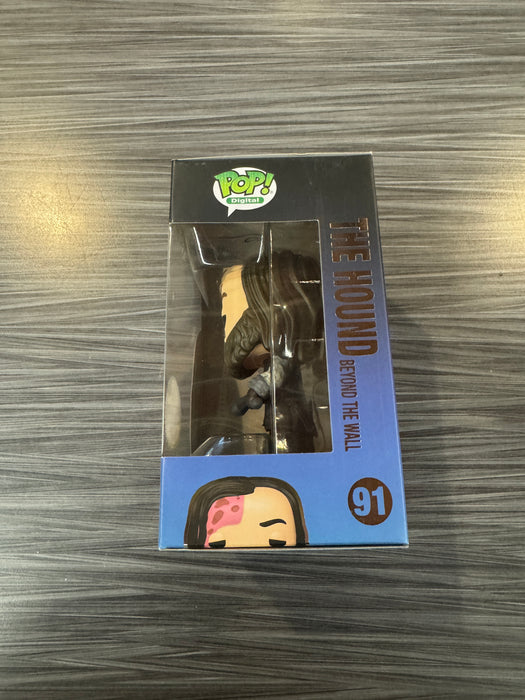 Funko POP! Digital: Game of Thrones - The Hound [Beyond The Wall] (NFT Release)(2700 PCS)(Damaged Box) #91