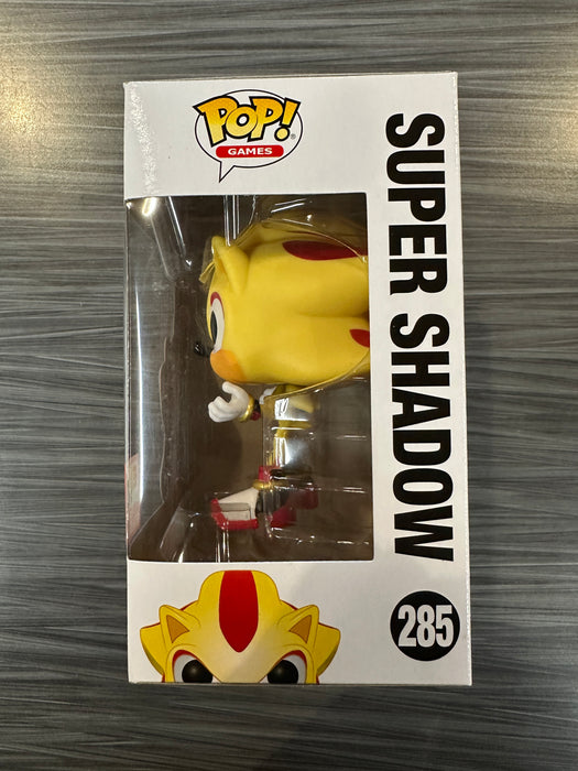 Funko POP! Games: Sonic The Hedgehog - Super Shadow (E3 2018)(1500 PCS)(Damaged Box) #285