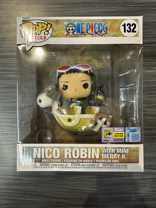 Funko POP! Rides: One Piece - Nico Robin with Mini Merry II (2025 SDCC) #132