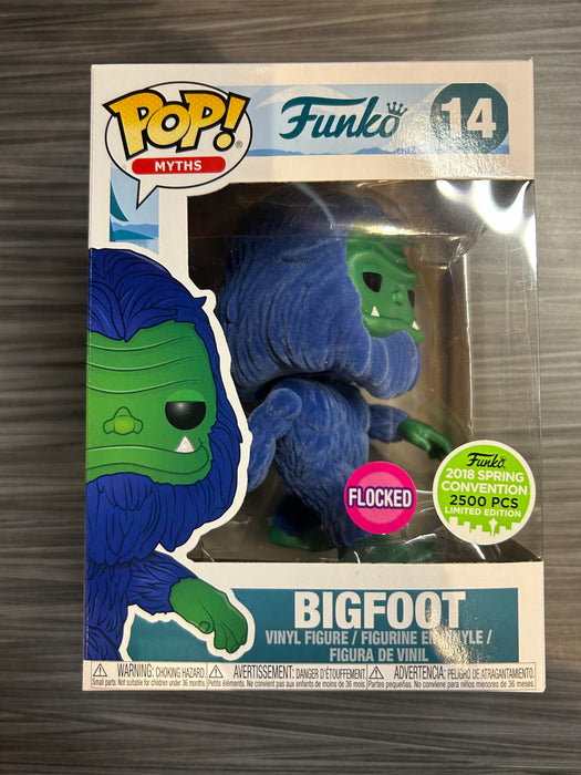 Funko POP! Myths - Bigfoot (2018 Spring Convention)(Flocked)(2500 PCS)(Damaged Box) #14