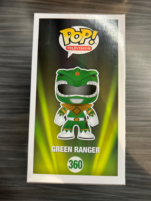 Funko POP! Television: Power Rangers - Green Ranger (GITD)(2017 NYCC)(Damaged Box) #360