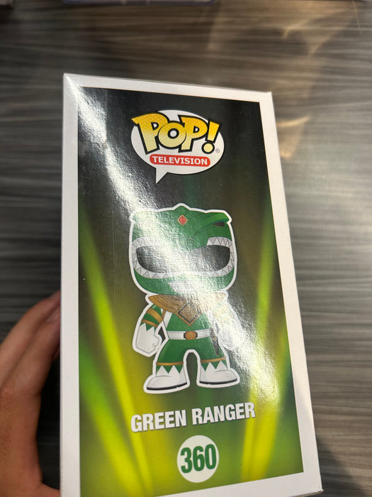 Funko POP! Television: Power Rangers - Green Ranger (GITD)(2017 NYCC)(Damaged Box) #360