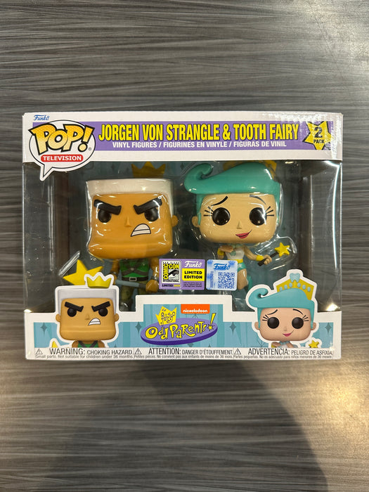 Funko POP! Television: The Fairly Odd Parents - Jorgon Von Strangle & Tooth Fairy (2025 SDCC) [2-Pack]