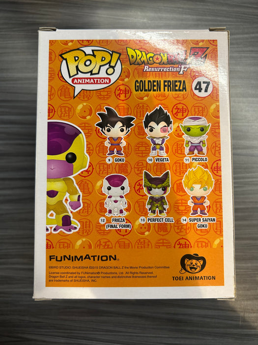Funko POP! Animation: Dragon Ball Z - Golden Frieza [Red-Eyes] (2015 SDCC)(Damaged Box*) #47