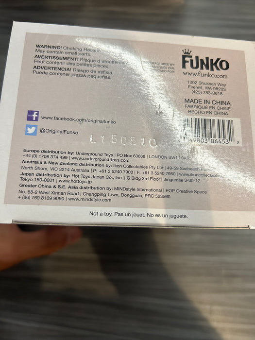 Funko POP! Animation: Dragon Ball Z - Golden Frieza [Red-Eyes] (2015 SDCC)(Damaged Box*) #47