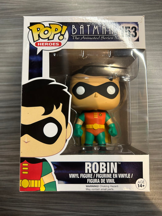 Funko POP! Heroes: Batman The Animated Series - Robin (Damaged Box*) #153