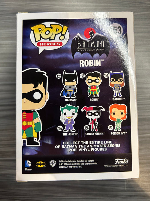 Funko POP! Heroes: Batman The Animated Series - Robin (Damaged Box*) #153