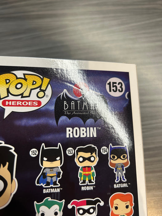Funko POP! Heroes: Batman The Animated Series - Robin (Damaged Box*) #153