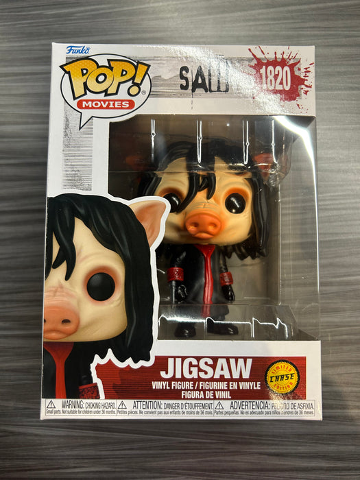 Funko POP! Movies: Saw - Jigsaw (CHASE)(Damaged Box) #1820