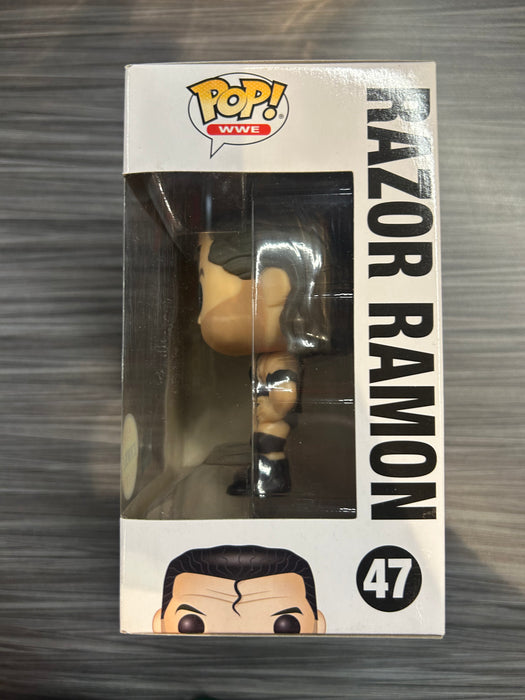 Funko POP! WWE: Razor Ramon (CHASE)(Damaged Box) #47
