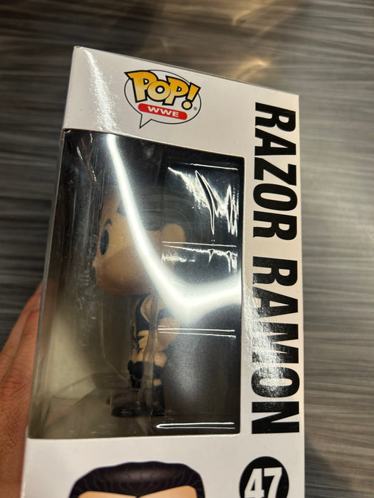 Funko POP! WWE: Razor Ramon (CHASE)(Damaged Box) #47
