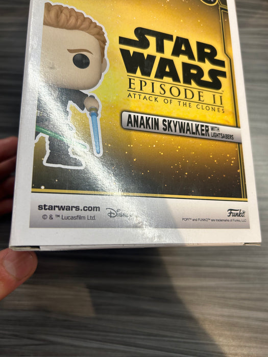 Funko POP! Star Wars : Anakin Skywalker [With Lightsabers](2022 Fall Convention)(Damaged Box) #567
