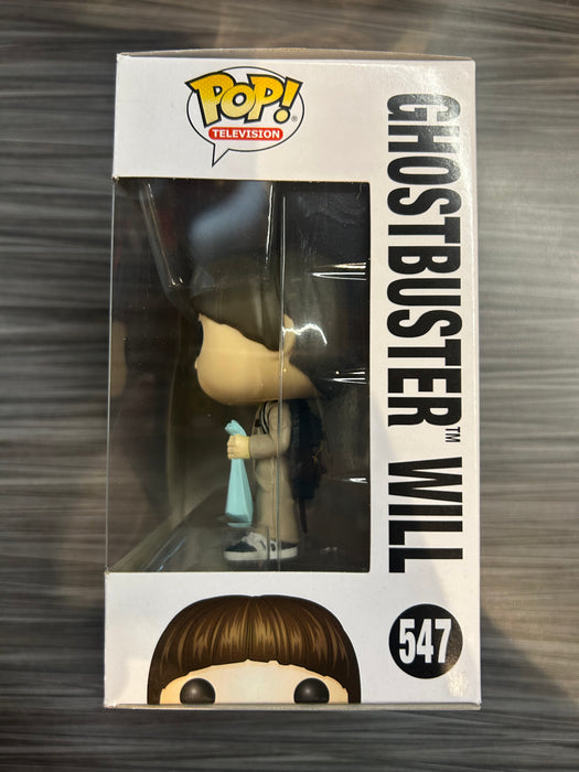 Funko POP! Television: Stranger Things - Ghostbuster Will (Damaged Box) #547