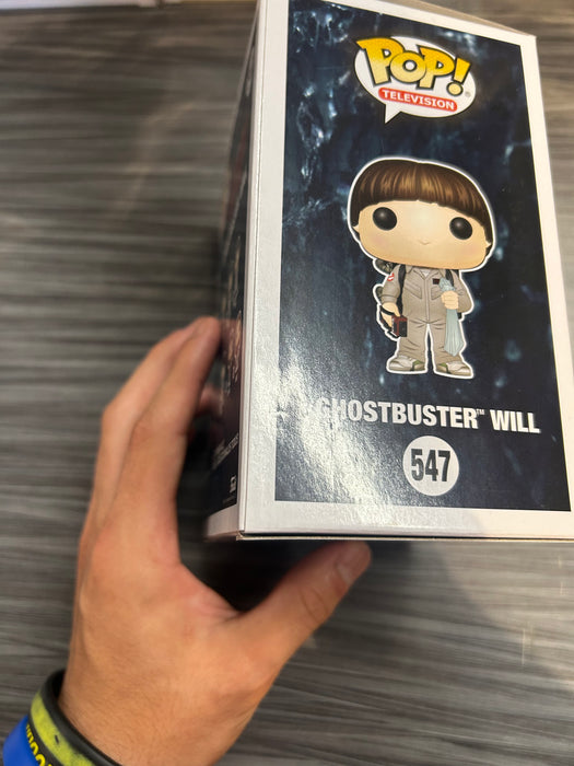 Funko POP! Television: Stranger Things - Ghostbuster Will (Damaged Box) #547