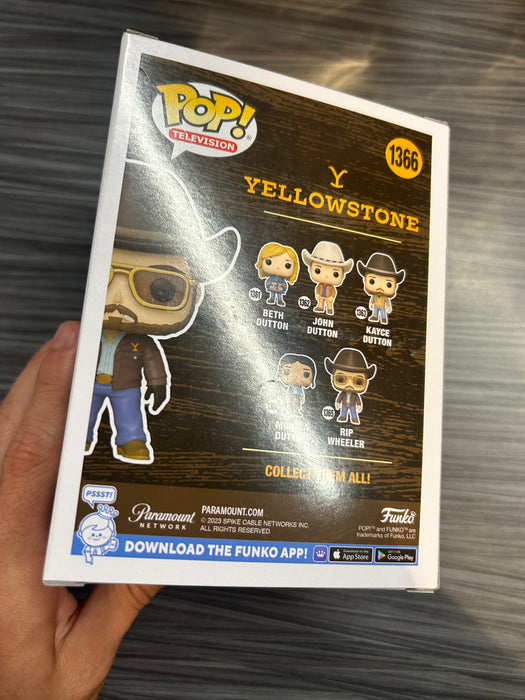 Funko POP! Television: Yellowstone - Rip Wheeler (Funko)(Damaged Box)[B] #1366