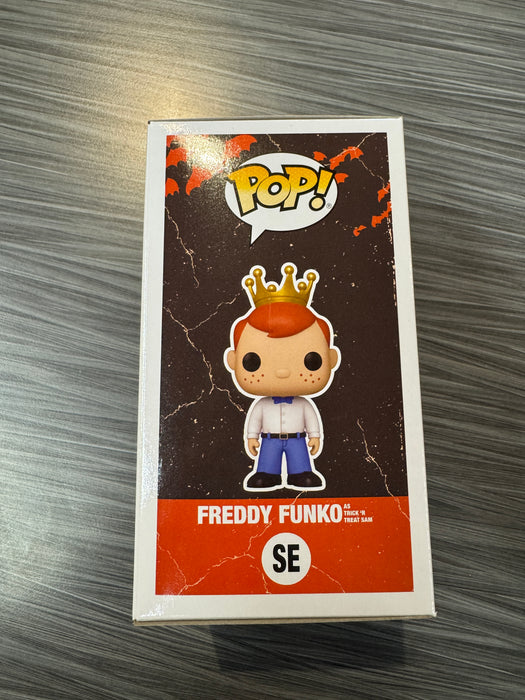 Funko POP! Fright Night: Freddy Funko As Trick 'R Treat Sam (Fright Night 1,600 PCS)(Damaged Box) #SE
